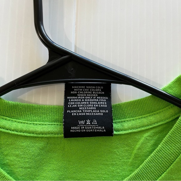 HUF Fire Hydrant Short Sleeve T-Shirt Size XL Neon Green Color - Picture 4 of 9